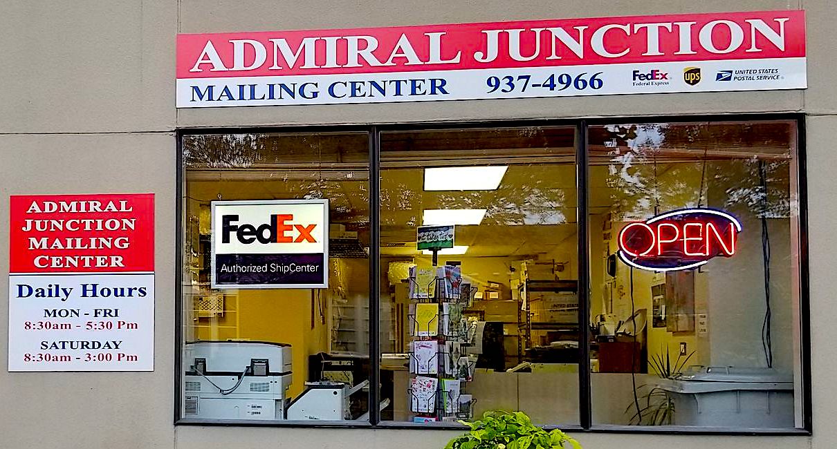 New international shipping option in West Seattle at Admiral Junction